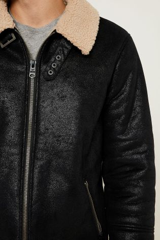 Threadbare Bonded Bomber Jacket